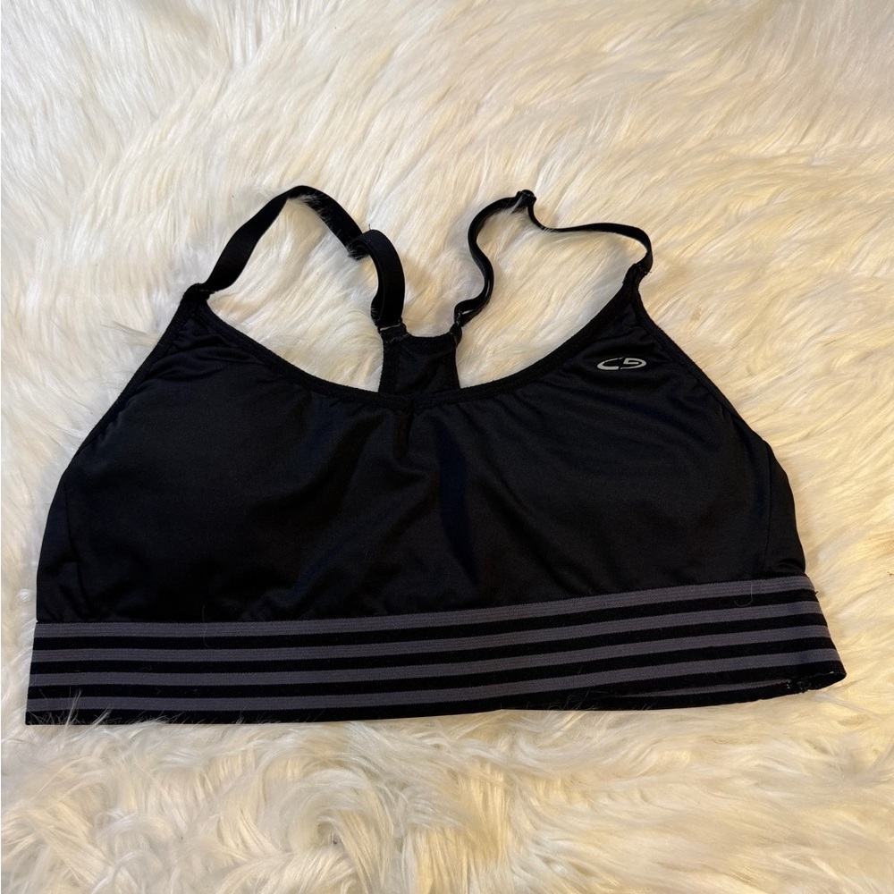 💙3/$20 Champion Black and Gray Sports Bra